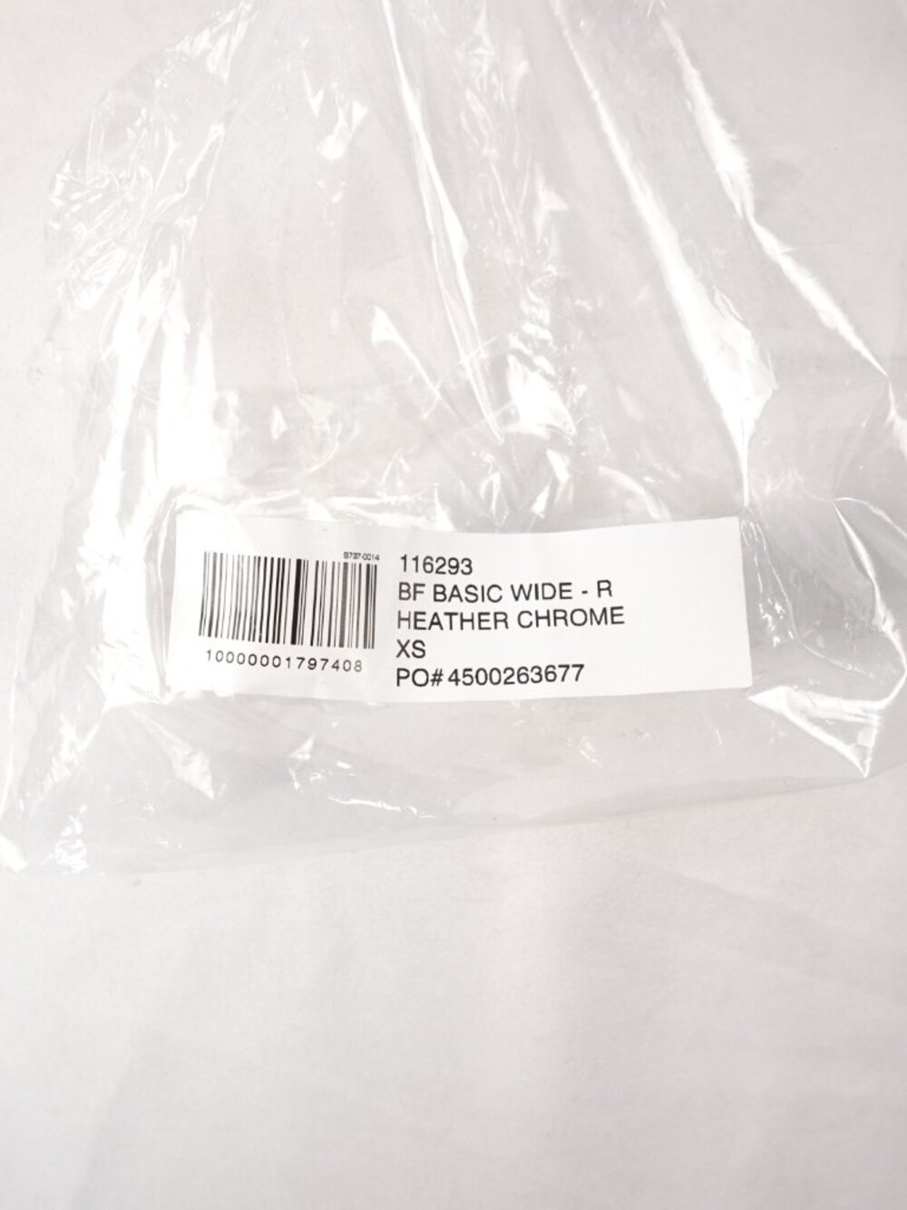 Aritzia Boyfriend Basic Wide Sweatpants In Heather Chrome Women's Size XS - NWT - Picture 11 of 11